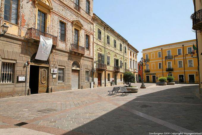 Oristano, Piazza Martini - Sardegna