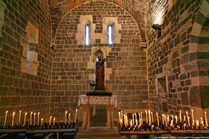 Della Basilica Santissima Trinità di Saccargia, la Lady Chapel - Sardegna