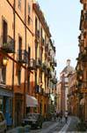 Bosa, Corso Vittorio Emanuele II,, Sardegna.