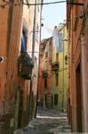 Bosa, Vicolo della Scuda, Sardegna.