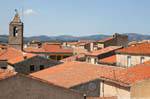 Luras, con vista sui tetti, Sardegna.