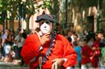 Nuoro, Festa del Redentore, Maschere Mamoiada dubbioso, Sardegna.