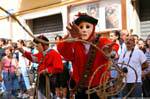 Nuoro, Festa del Redentore, Maschere di Mamoiada, jet lazo, Sardegna.