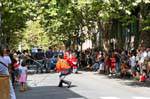 Nuoro, Festa del Redentore, Maschere Mamoiada essere preso, Sardegna.