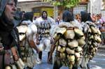 Nuoro, Festa del Redentore, Sonaggiaose Surzu Ortueri, vista dorsale, Sardegna.