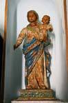 Olbia, San Paolo Apostolo, policromo Virgin, Sardegna.