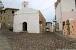 Orosei, piccola chiesa nella città, Sardegna.