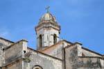 Sassari, duomo di San Nicola, la parte superiore della Torre Campanaria, Sardegna.