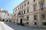Sassari, via Santa Catarina, buiding, Sardegna.
