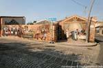 Tinnura, murales di Via del Pane, Sardegna.