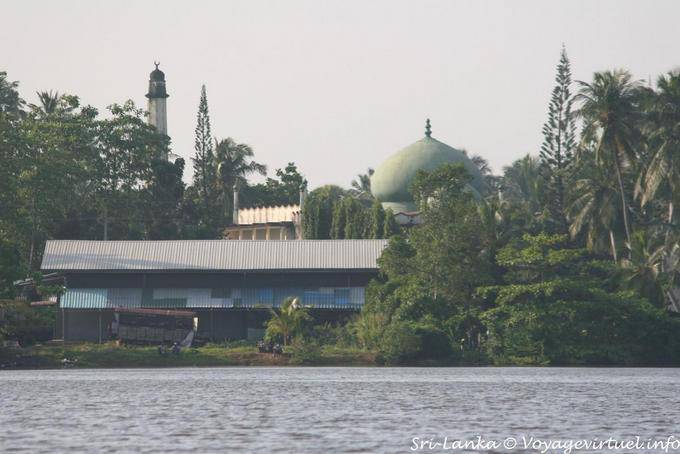 Città Moschea Dharga, intorno Beruwela - Ceylon Sri Lanka