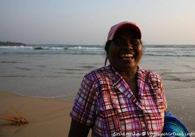 Risate dal fornitore spiaggia Beruwela - Ceylon Sri Lanka