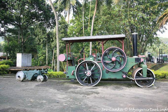 Risalente al periodo coloniale britannico motore a vapore, via Colombo Kandy - Ceylon Sri Lanka