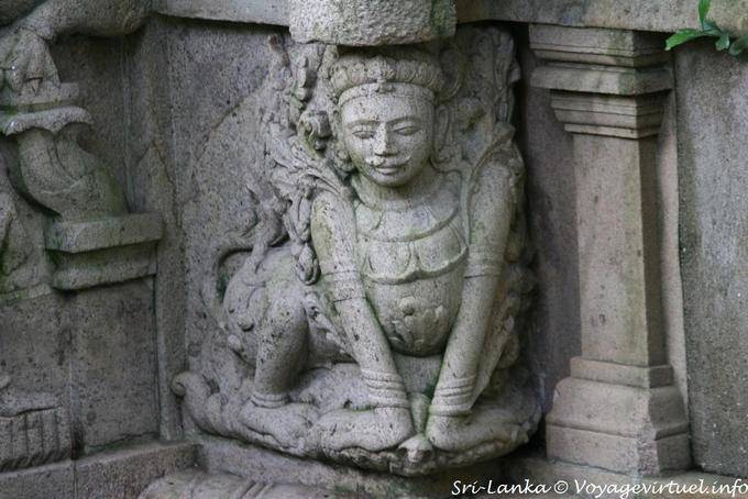Mantenendo Scultura, Dalada Maligawa, Kandy - Ceylon Sri Lanka