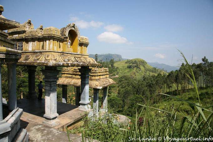 Tempio di Patana, Avissawella-Hatton-Nuwara Eliya autostrada - Ceylon Sri Lanka