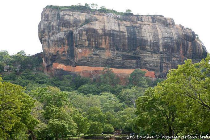 Sigiriya Monte della Rimembranza - Ceylon Sri Lanka