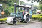 Steam-roller, via Colombo Kandy, Ceylon Sri Lanka.