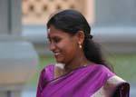 Profilo di un rappresentante della comunità tamil, Matale, Ceylon Sri Lanka.