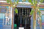 Ingresso alle banane, Hindu Temple Matale, Ceylon Sri Lanka.