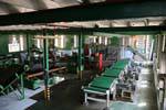 Ordinamento pausa sala da tè, Glenloch Tea Factory, PBC autostrada, Ceylon Sri Lanka.