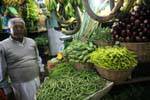 Mercato Fruttivendolo a Nuwara Eliya, Ceylon Sri Lanka.