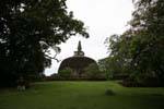 Scoperta dagoba superiore Rankoth Vehera, Polonnaruwa, Ceylon Sri Lanka.