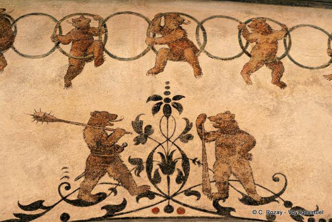 Orso Berna, Castello di Chillon - La Svizzera