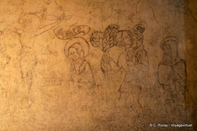Burning in un sotterraneo, Castello di Chillon, Montreux - La Svizzera