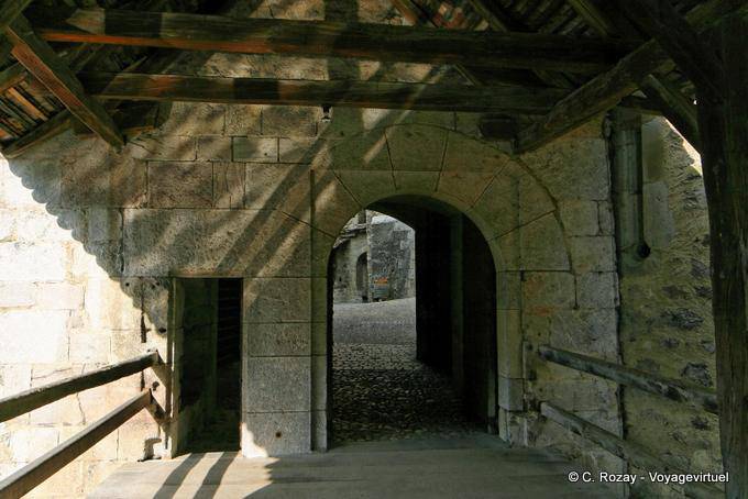 Ingresso Postern, Castello di Chillon, Montreux - La Svizzera