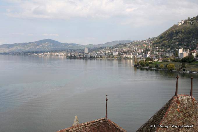 Panorama di Montreux, Castello di Chillon - La Svizzera