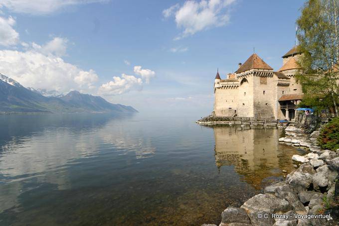 Meraviglioso Castello di Chillon, Montreux - La Svizzera