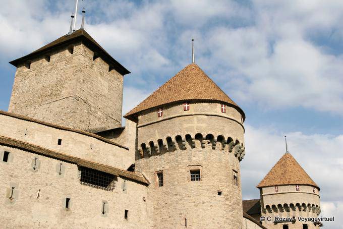 Tours e mantenere, il castello di Chillon - La Svizzera