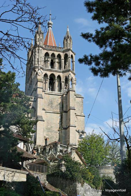 Campanile della Cattedrale di Losanna - La Svizzera