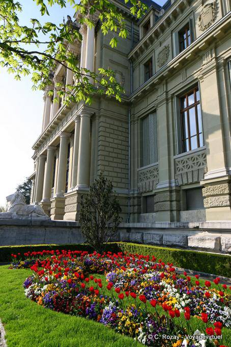 Fiori di Giustizia, Losanna Montbenon - La Svizzera