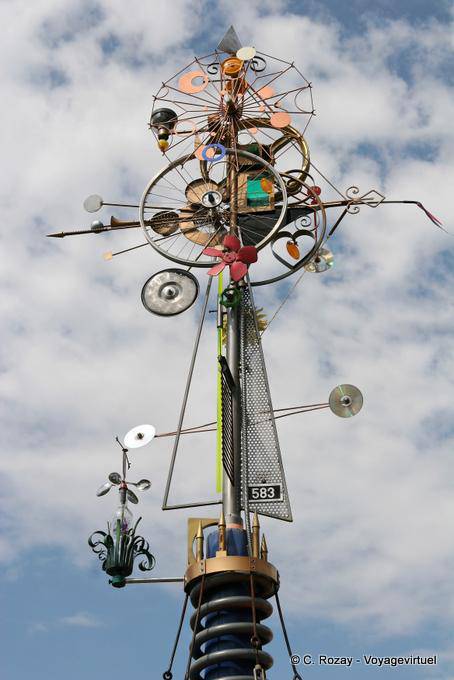 Mobile, Centurion, cinetica scultura arte di Charles Morgan Vevey-Marché - La Svizzera