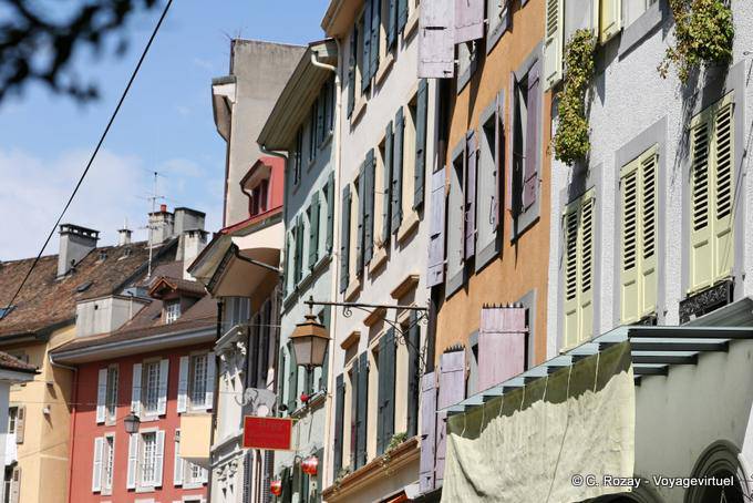 Facciate di colore, Vevey - La Svizzera