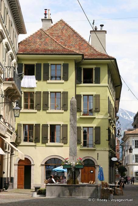 Fontana antica, Vevey - La Svizzera