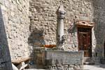 Fontaine, Castello di Chillon, La Svizzera.