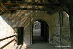 Ingresso Postern, Castello di Chillon, Montreux, La Svizzera.