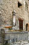 Fontana, Chateau de Chillon, Montreux, La Svizzera.
