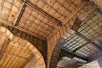 Armi Hall, soffitto, Castello di Chillon, La Svizzera.