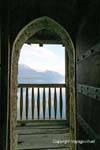 Balcone sul lago, Castello di Chillon, La Svizzera.