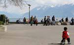 Domenica Promenade Ouchy, La Svizzera.
