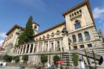 Losanna, la prospettiva sul Palazzo Rumine, La Svizzera.