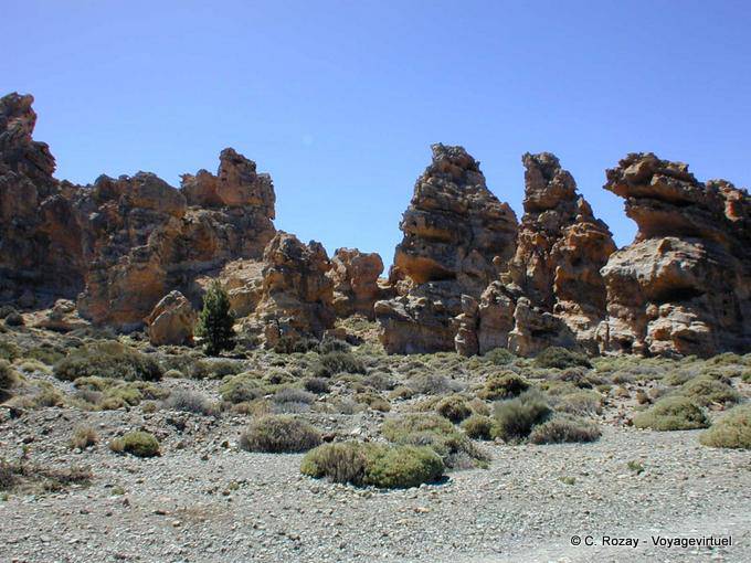 Nella caldera del Teide, Tenerife