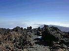 Tenerife, della vista sull'isola dal Teide.