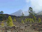 Nuvole nel caldera del Teide, Tenerife.