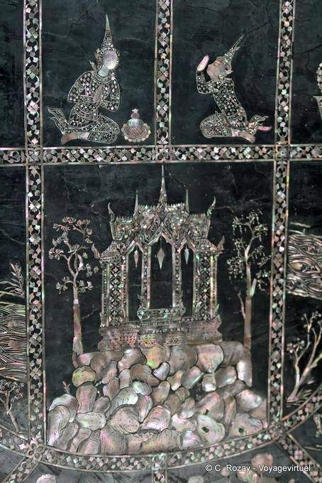 Perla Decorative, Wat Pho (Wat Phra Chettuphon), Bangkok - La Tailandia