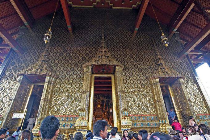 L'ingresso al Tempio del Buddha di Smeraldo, Wat Phra Kaew - La Tailandia