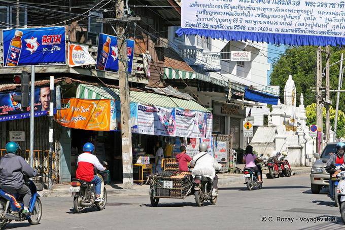 Via della Rosa del Nord, Chiang Mai - La Tailandia